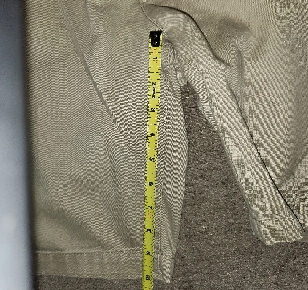 Dockers Men's Khaki Flat Front Shorts